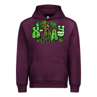 Mauve Wine x ray tech st patrick's day Urban Hoodie - Artiststas