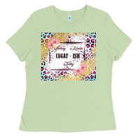 Matcha feeling kinda idgaf   ish today Ladies Tee - MaliasSmallBusiness