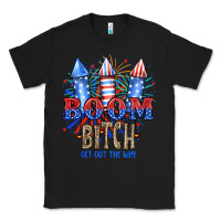 Black Boom Bıtch Get Out The Way Classic Tee - JahusDesignShop