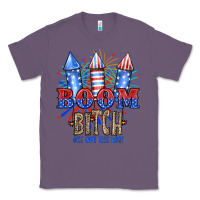 Lavender Boom Bıtch Get Out The Way Classic Tee - JahusDesignShop