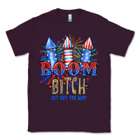 Plum Boom Bıtch Get Out The Way Classic Tee - JahusDesignShop