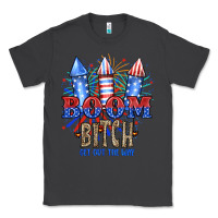 Smoke Boom Bıtch Get Out The Way Classic Tee - JahusDesignShop