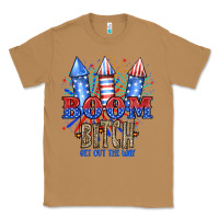Toasted Coconut Boom Bıtch Get Out The Way Classic Tee - JahusDesignShop