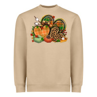 Mushroom fall heart Heavyweight Sweatshirt - CowGirlArtShop