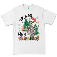 White this is my ugly Premium Tee - MaliasSmallBusiness