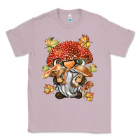 Lilac mushroom gnome Classic Tee - BarkalooDesign