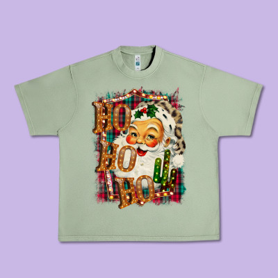 Ho Ho Ho Santa Urban Heavy Tee Designed By Bettercallsaul