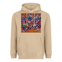 Mushroom african ankara zebra seamless pattern Heavyweight Hoodie - BundleAndBundleShop