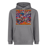 Storm african ankara zebra seamless pattern Heavyweight Hoodie - BundleAndBundleShop