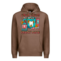 Chestnut Coffee Scrubs And Prophy Paste Dentist Coffee Premium Hoodie - FaDigitalArtStudio