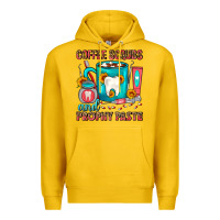 Lemon Coffee Scrubs And Prophy Paste Dentist Coffee Premium Hoodie - FaDigitalArtStudio