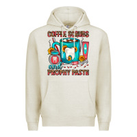 Oatmeal Heather Coffee Scrubs And Prophy Paste Dentist Coffee Premium Hoodie - FaDigitalArtStudio