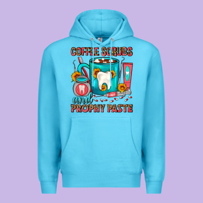 Coffee Scrubs And Prophy Paste Dentist Coffee Premium Hoodie Designed By Fadigitalartstudio