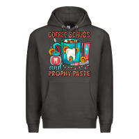 Smoke Coffee Scrubs And Prophy Paste Dentist Coffee Premium Hoodie - FaDigitalArtStudio