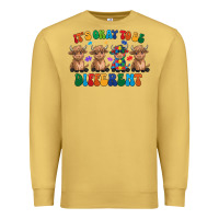 Antique Gold Its Okay To Be Different Premium Sweatshirt - CowhideDigitalArt