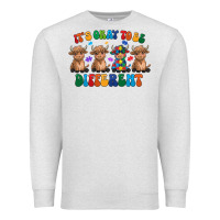 Oatmeal Heather Its Okay To Be Different Premium Sweatshirt - CowhideDigitalArt