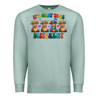 Seafoam Its Okay To Be Different Premium Sweatshirt - CowhideDigitalArt