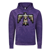Cloud Purple Western Green Aztec Thunderbird Vintage Hoodie - Bettercallsaul