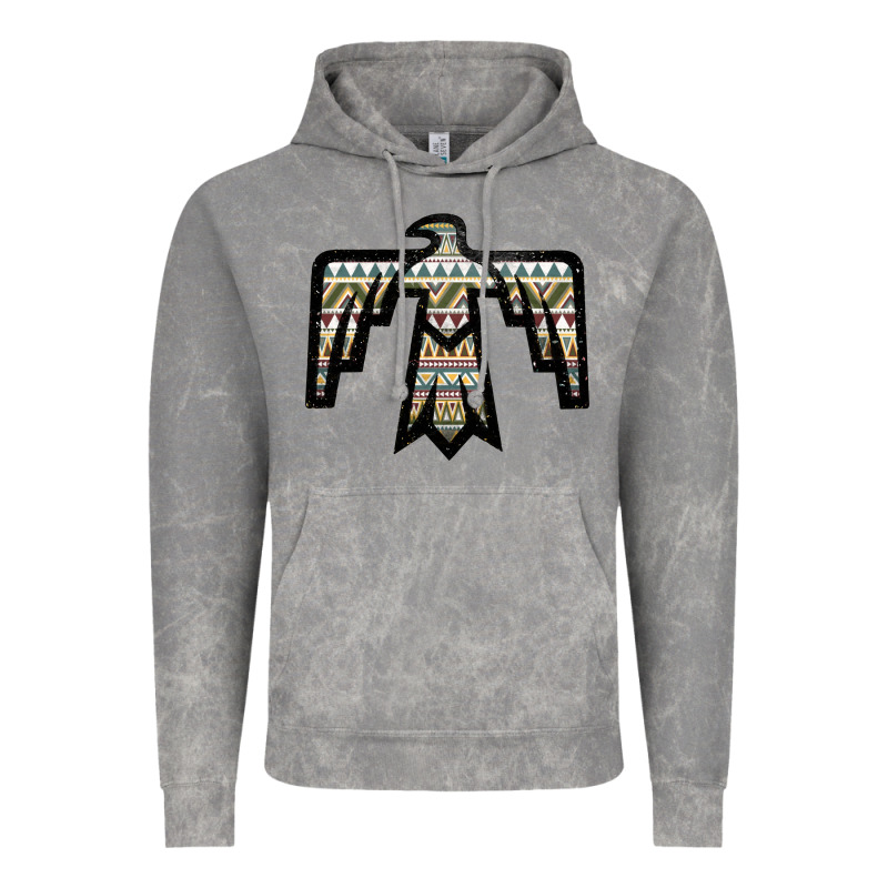 Western Green Aztec Thunderbird Vintage Hoodie by Bettercallsaul | Teevron
