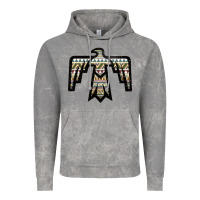 Cloud Rock Western Green Aztec Thunderbird Vintage Hoodie - Bettercallsaul