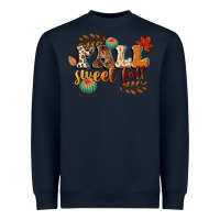 Navy fall sweet fall Heavyweight Sweatshirt - CowGirlArtShop