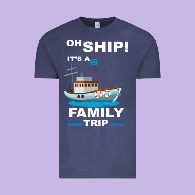 Oh Ship, It's My Birthday Vintage Tee Designed By Bettercallsaul