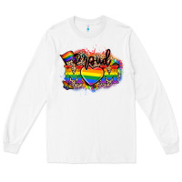 White Proud Mom leopard Long Sleeve Tee - NancyCooperArtShop