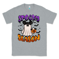 Heather Grey spooky season Classic Tee - BarkalooDesign