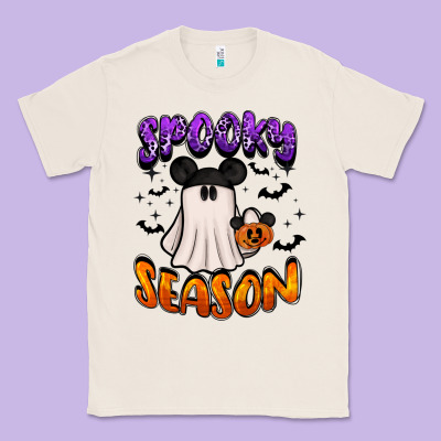 Spooky Season Classic Tee Designed By Barkaloodesign