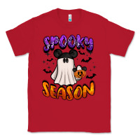 Red spooky season Classic Tee - BarkalooDesign