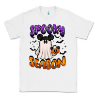 White spooky season Classic Tee - BarkalooDesign