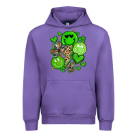 Tulip st patrick's day green smile Urban Hoodie - Artiststas