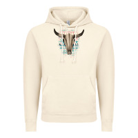 Vintage Artic Western Aztec Bull Skull Vintage Hoodie - Bettercallsaul