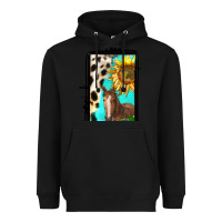 Black farm life alphabet lowercase letters l Heavyweight Hoodie - BundleAndBundleShop