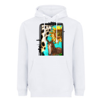White farm life alphabet lowercase letters l Heavyweight Hoodie - BundleAndBundleShop