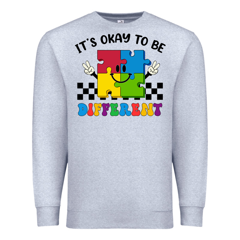 It's Okay To Be Different Premium Sweatshirt by CowhideDigitalArt | Teevron