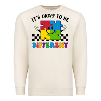 Sandshell It's Okay To Be Different Premium Sweatshirt - CowhideDigitalArt