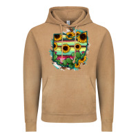 Vintage Camel Ohio Map Sunflower Cactus Serape Vintage Hoodie - RanaPortraitStore