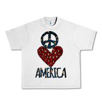 Lunar Rock Peace Love America Urban Heavy Tee - Bettercallsaul