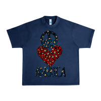 Navy Peace Love America Urban Heavy Tee - Bettercallsaul