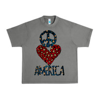 Tornado Peace Love America Urban Heavy Tee - Bettercallsaul