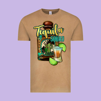 Tequila Squad Vintage Tee Designed By Bettercallsaul