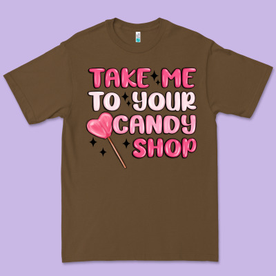 Take Me To Your Candy Shop Premium Tee Designed By Maliassmallbusiness
