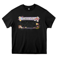Black hello im mentally at the bookstore Heavy Core Tee - MaliasSmallBusiness