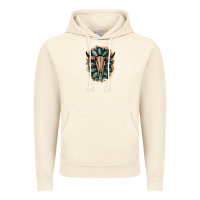 Vintage Artic Western Gemstone Bull Skull Vintage Hoodie - Bettercallsaul