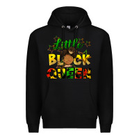 Black Little black queen Premium Hoodie - FaDigitalArtStudio