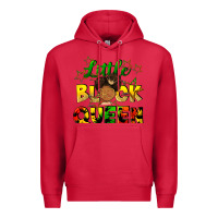 Cardinal Little black queen Premium Hoodie - FaDigitalArtStudio
