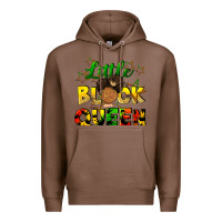 Chestnut Little black queen Premium Hoodie - FaDigitalArtStudio