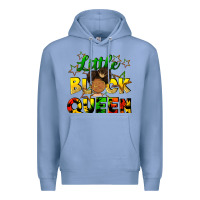 Colony Blue Little black queen Premium Hoodie - FaDigitalArtStudio