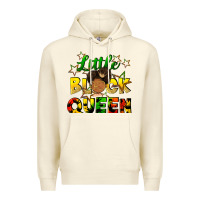 Sandshell Little black queen Premium Hoodie - FaDigitalArtStudio